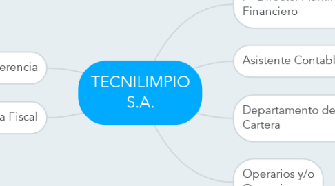 Mind Map: TECNILIMPIO S.A.