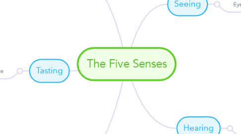 Mind Map: The Five Senses