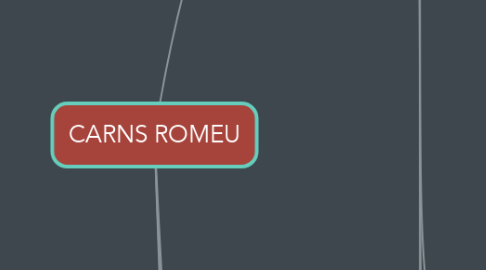 Mind Map: CARNS ROMEU