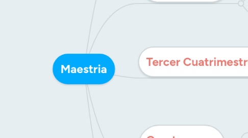 Mind Map: Maestria