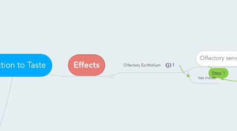 Mind Map: Reaction to Taste