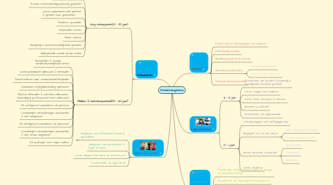 Mind Map: Ontwikkelingstaken