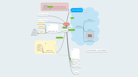 Mind Map: QUIMICA