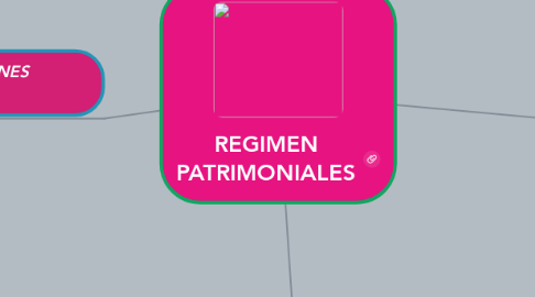 Mind Map: REGIMEN PATRIMONIALES