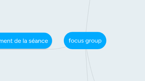 Mind Map: focus group