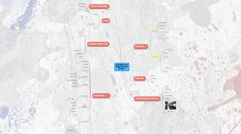 Mind Map: AU CENTRE-VILLE DANS UNE VILLE, ON PEUT...