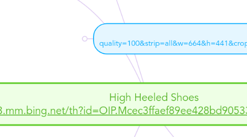 Mind Map: High Heeled Shoes  https://tse3.mm.bing.net/th?id=OIP.Mcec3ffaef89ee428bd905334d3a32ae5H0&pid=Api