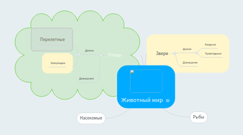 Mind Map: Животный мир