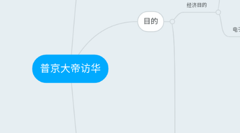 Mind Map: 普京大帝访华