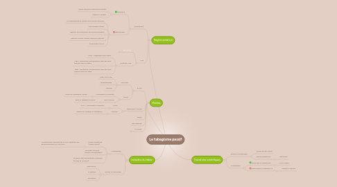 Mind Map: Le tabagisme passif