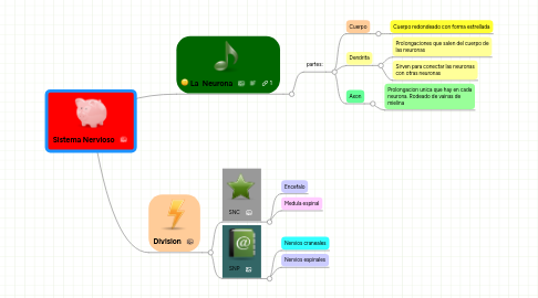 Mind Map: Sistema Nervioso