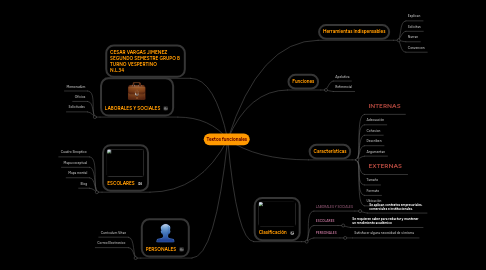 Mind Map: Textos funcionales