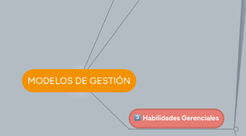 Mind Map: MODELOS DE GESTIÓN