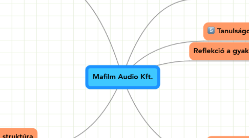 Mind Map: Mafilm Audio Kft.