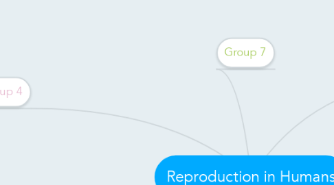 Mind Map: Reproduction in Humans