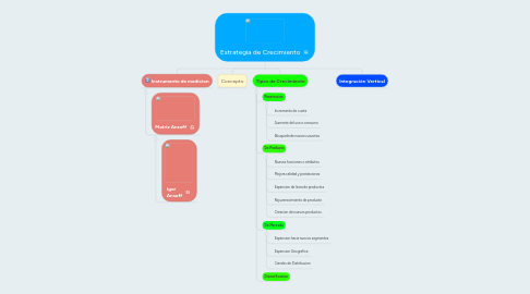 Mind Map: Estrategia de Crecimiento