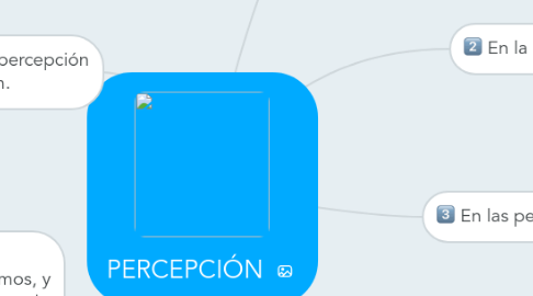 Mind Map: PERCEPCIÓN