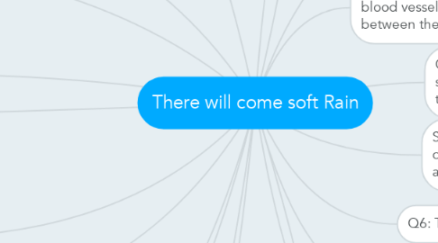 Mind Map: There will come soft Rain