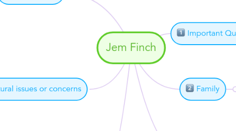 Mind Map: Jem Finch