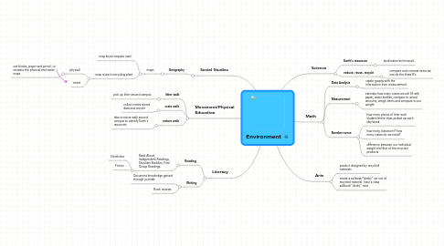 Mind Map: Environment