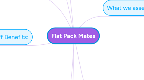 Mind Map: Flat Pack Mates