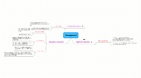 Mind Map: Management