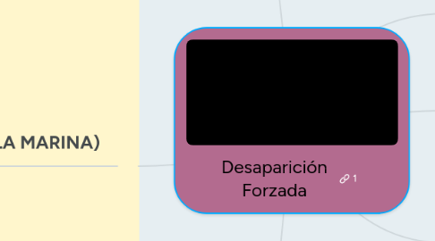 Mind Map: Desaparición Forzada