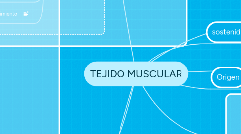 Mind Map: TEJIDO MUSCULAR