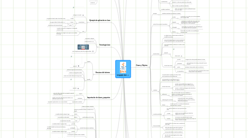 Mind Map: Lenguaje Java