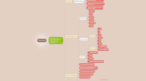 Mind Map: Programacion