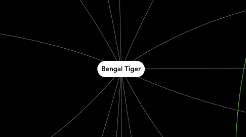 Mind Map: Bengal Tiger