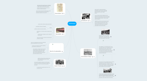 Mind Map: Holocaust