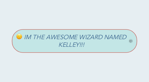 Mind Map: IM THE AWESOME WIZARD NAMED KELLEY!!!