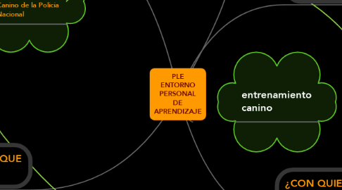 Mind Map: PLE ENTORNO PERSONAL DE APRENDIZAJE