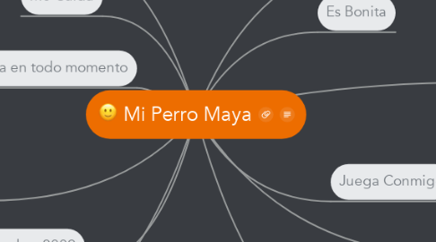 Mind Map: Mi Perro Maya