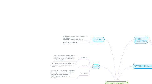 Mind Map: SANEAMIENTO