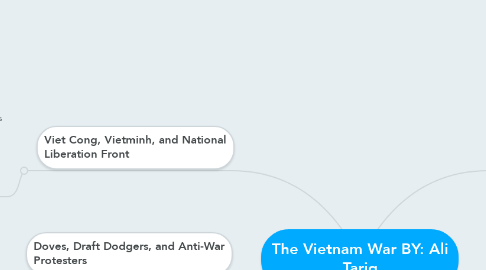 Mind Map: The Vietnam War BY: Ali Tariq