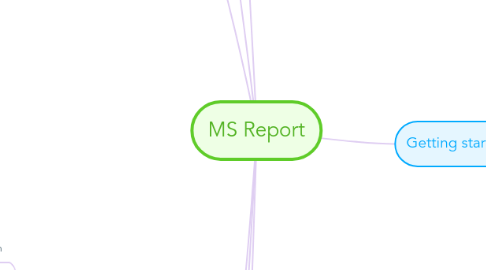 Mind Map: MS Report