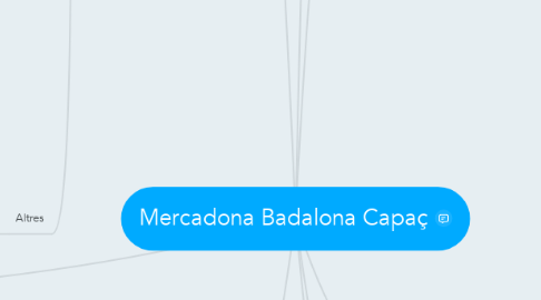 Mind Map: Mercadona Badalona Capaç