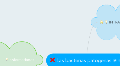 Mind Map: Las bacterias patogenas