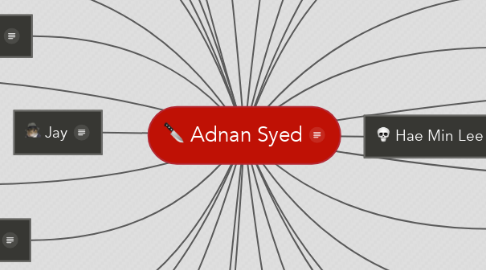 Mind Map: Adnan Syed
