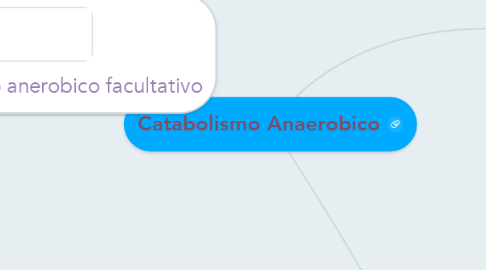 Mind Map: Catabolismo Anaerobico