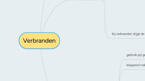 Mind Map: Verbranden