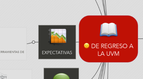 Mind Map: DE REGRESO A LA UVM