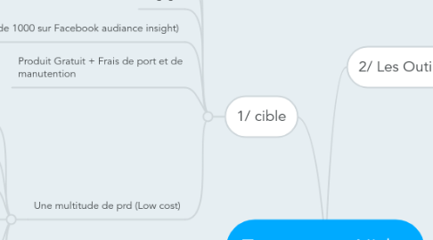 Mind Map: Trouver une Niche