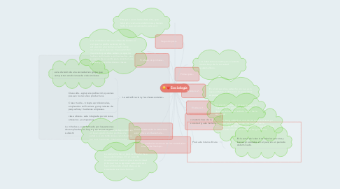 Mind Map: Sociología