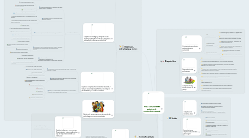 Mind Map: PND componente ambiental : crecimiento verde