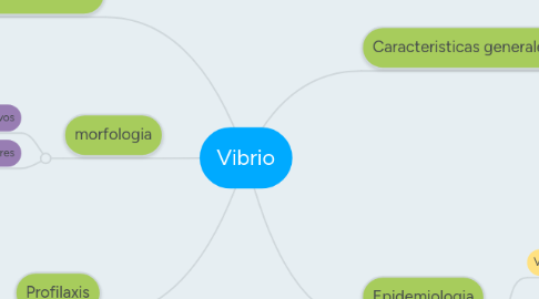 Mind Map: Vibrio