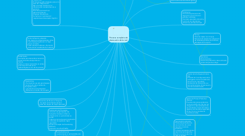 Mind Map: Proceso completo de planeación de la red.
