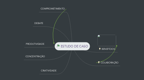 Mind Map: ESTUDO DE CASO